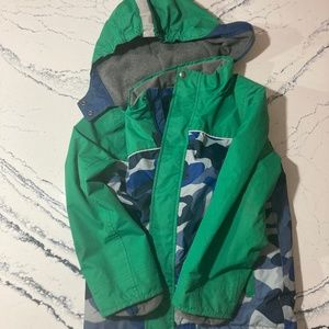 Adorable boys winter jacket by mini Boden